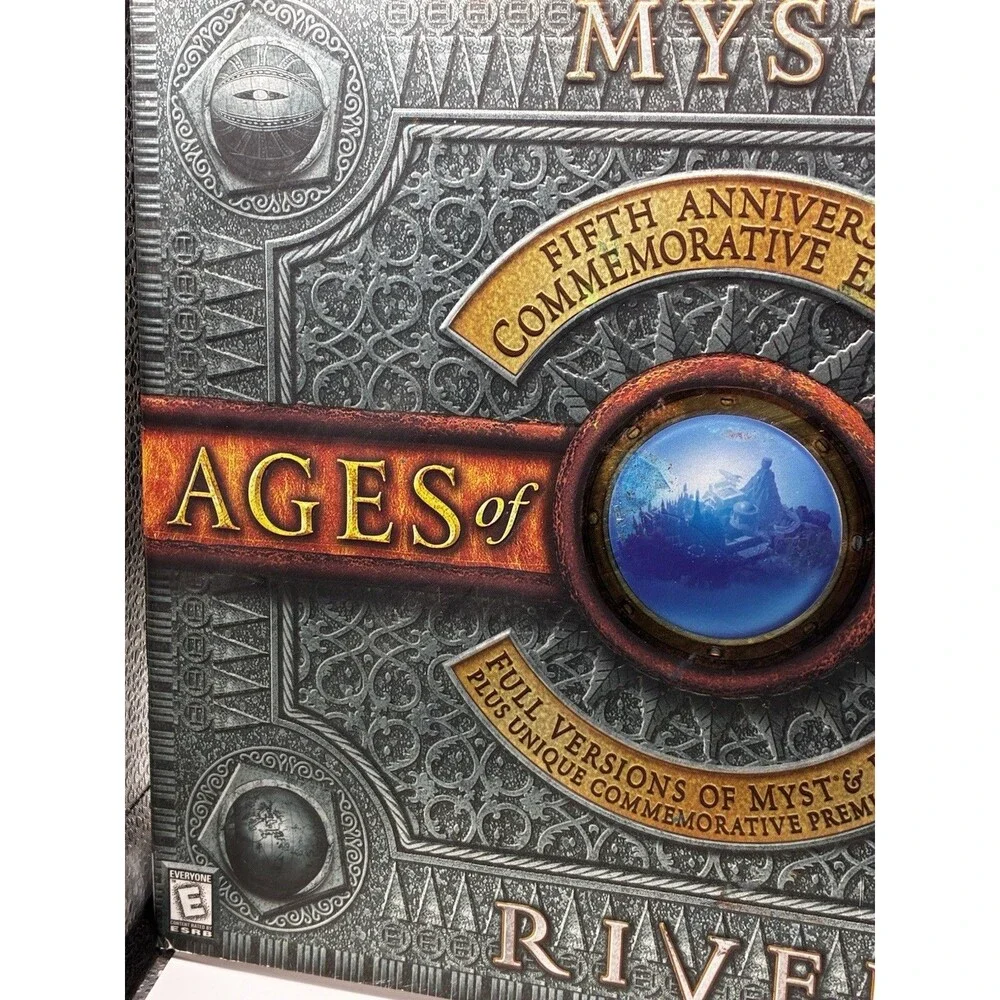 Ages of Myst, Myst and Riven Fifth Anniversary Big Box Set PC/Mac - Complete!